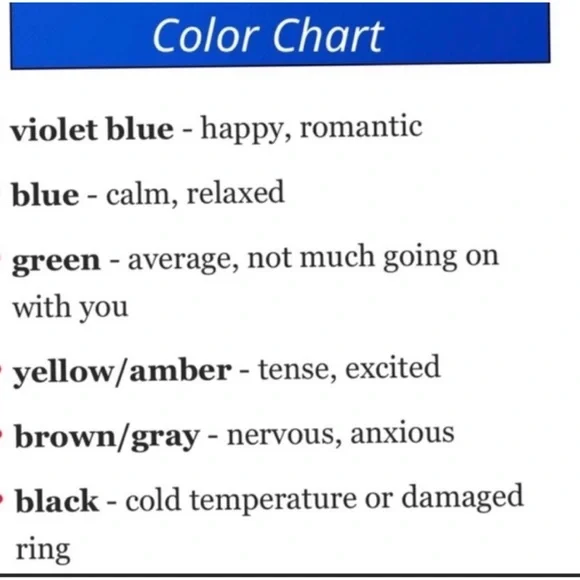 Vintage Genuine Mood Rings sz 5, 6, 7, or 8-boutique - Picture 12 of 14